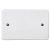 COPERCHIO RETTANGOLARE PER SCATOLA 530 INCASSO 3 MODULI BIANCO - VIMAR 02653 product photo Photo 01 2XS
