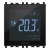 TERMOSTATO TOUCH 2M 120-230V NERO - VIMAR 02950 product photo Photo 01 2XS