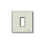 PLACCA 1 MODULO ALLUMINIO SCATTO ORO SERIE 8000 - VIMAR 08605 product photo Photo 01 2XS