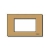 PLACCA 3 MODULI SP ALLUMINIO SCATTO BRONZO - VIMAR 08657.BR product photo Photo 01 2XS