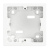 SCATOLA PARETE 2 MODULI P30MM BIANCO - VIMAR 09972/01 product photo Photo 01 2XS