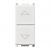 DOPPIO PULSANTE SU-GIU 1P NO + NO 10A SERIE PLANA BIANCO - VIMAR 14062 product photo Photo 01 2XS