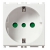 PRESA SCHUKO TEDESCA BIANCO SERIE PLANA - VIMAR 14209 product photo Photo 01 2XS