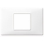 PLACCA 2 MODULI CENTRALI BIANCO - VIMAR 14652.01 product photo Photo 01 2XS