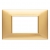 PLACCA 3 MODULI ORO OPACO VIMAR PLANA 14653.25 - VIMAR 14653.25 product photo Photo 01 2XS