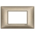 PLACCA 3 MODULI SERIE PLANA COLORE BRONZO METALLIZZATO - VIMAR 14653.70 product photo Photo 01 2XS