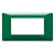 PLACCA 4 MODULI SERIE PLANA COLORE REFLEX SMERALDO - VIMAR 14654.47 product photo Photo 01 2XS