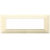 PLACCA 7 MODULI SERIE PLANA COLORE CREMA - VIMAR 14657.04 product photo Photo 01 2XS