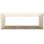 PLACCA 7 MODULI SERIE PLANA COLORE CHAMPAGNE OPACO - VIMAR 14657.22 product photo Photo 01 2XS