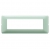 PLACCA 7 MODULI SERIE PLANA COLORE REFLEX MENTA - VIMAR 14657.44 product photo Photo 01 2XS