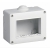 CONTENITORE DA PARETE IP40 3 MODULI PER SERIE PLANA ARKE EIKON - VIMAR 14803 product photo Photo 01 2XS