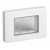 CALOTTA 3 MODULI +VITI IP65 BIANCO PER SERIE PLANA ARKE EIKON - VIMAR 14943.01 product photo Photo 01 2XS