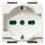 PRESA SHUKO UNIVERSALE 2P+T 16A SERIE IDEA BIANCO - VIMAR 16211.B product photo Photo 01 2XS