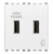 UNITA' ALIMENTAZIONE EIKON USB 5V2 1A 2M BIANCO - VIMAR 20295.B product photo Photo 01 2XS