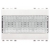 LAMPADA CON LED AD ALTA EFFICIENZA 120-230 V~ 50-60 HZ BIANCO 3 MODULI EIKON - VIMAR 20383.B product photo Photo 01 2XS
