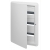 CENTRALINO ESTETICO INCASSO 54 MODULI PORTELLA BIANCO IP40 - VIMAR V53154.B product photo Photo 01 2XS