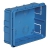 SCATOLA INCASSO PER CENTRALINO 8MODULI AZZURRO - VIMAR V53908 product photo Photo 01 2XS