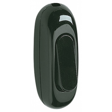 INTERRUTTORE DA FILO PASSANTE 1P 16A NERO - VIMAR 00116 product photo Photo 01 3XL