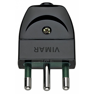 SPINA MOBILE 2P+T 16A S17 ASSIALE NERO - VIMAR 00202 product photo Photo 01 3XL