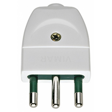 SPINA MOBILE ELETTRICA 2P+T 16A S17 ASSIALE BIANCO - VIMAR 00202.B product photo Photo 01 3XL