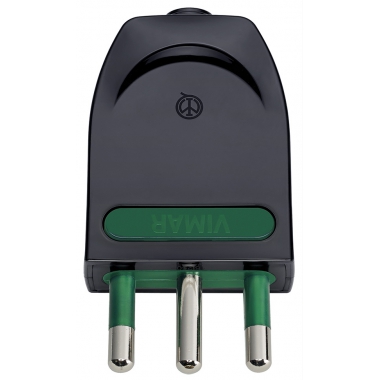 SPINA MOBILE ELETTRICA 2P+T16A ORIENTABILE S17-SPB17 NERO - VIMAR 00204 product photo Photo 01 3XL