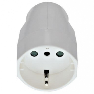 PRESA MOBILE BIPASSO TEDESCA 2P+T 16A P30 ASSIALE BIANCO - VIMAR 00224.B product photo Photo 01 3XL