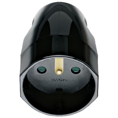 Spine e prese Presa 2P+T 16A francese assiale nero - VIMAR 00251 product photo Photo 01 3XL