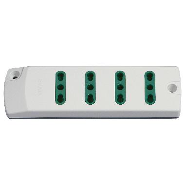 PRESA MULT. 4P17/11 BIANCO - VIMAR 00404.NC.B - VIMAR 00404.NC.B - VIMAR 00404.NC.B product photo Photo 01 3XL