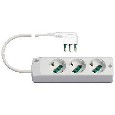 PRESA MULT. 3P30+S17 90° BIANCO - VIMAR 00413.CC.B - VIMAR 00413.CC.B product photo Photo 01 3XL