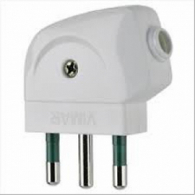 SPINA 2P+T 20A 90 BIANCO - VIMAR 01074.B product photo Photo 01 3XL