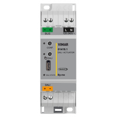 ATTUATORE BY-ME/DALI-2 64CANALI 16 GRUPPI - VIMAR 01419.1 product photo Photo 01 3XL