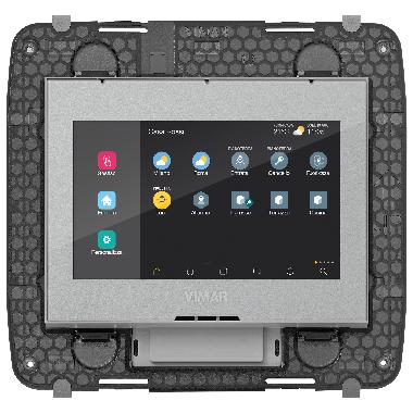 TOUCH SCREEN DOMOTICO IP4,3 POE8M NEUTRO - VIMAR 01420.BN - VIMAR 01420.BN product photo Photo 01 3XL