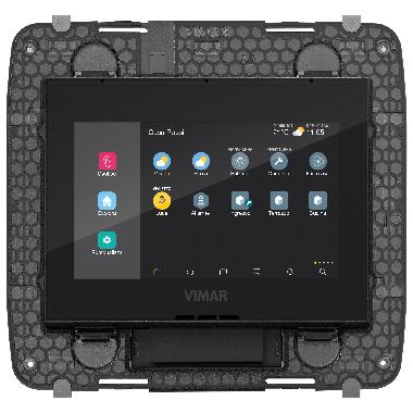 TOUCH SCREEN DOMOTICO IP 4,3 POE 8M NERO - VIMAR 01420 product photo Photo 01 3XL