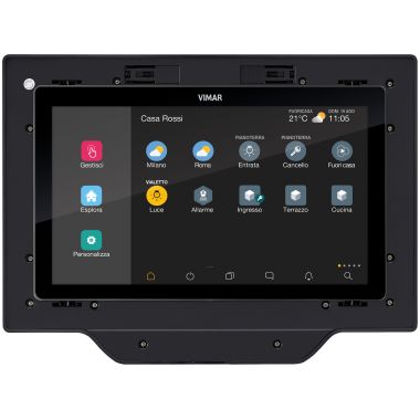 Touch screen domotico IP 10in PoE nero - VIMAR 01425 product photo Photo 01 3XL