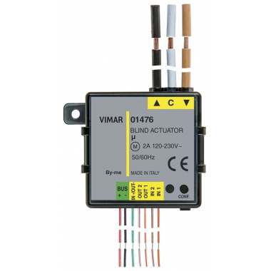 MODULO DOMOTICO 2 IN 3OUT (1 TAPPARELLA +2 LED) - VIMAR 01476 product photo Photo 01 3XL