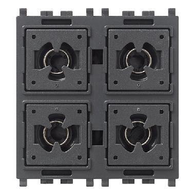COMANDO DOMOTICO FLAT/TONDO 4PULSANTI 2M - VIMAR 01480.AX product photo Photo 01 3XL