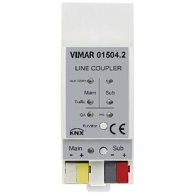 Apparecchi da parete Accoppiatore di linea KNX - VIMAR 01504.2 product photo Photo 01 3XL