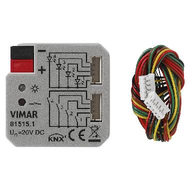 INTERFACCIA 4 INGRESSI/OUT PER LED KNX - VIMAR 01515.1 - VIMAR 01515.1 product photo Photo 01 3XL