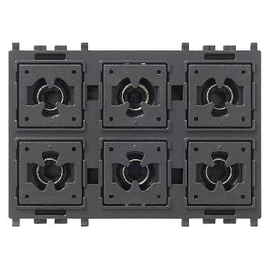 COMANDO KNX FLAT 6 PULSANTI 3M - VIMAR 01585.AX product photo Photo 01 3XL
