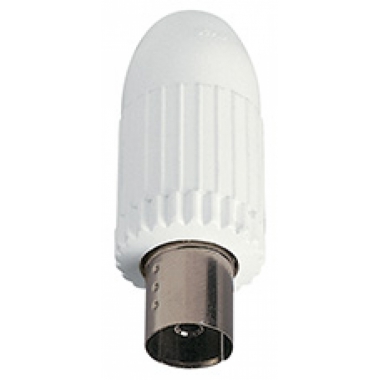 CONNETTORE TV-RD-SAT FEMMINA ASSIALE BIANCO - VIMAR 01645 product photo Photo 01 3XL