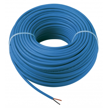 CAVO X DIFFUSIONE SONORA 2X0,5 LSZH ECA BLU MATASSA 100 METRI - VIMAR 01840.E.B product photo Photo 01 3XL