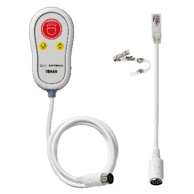 PERELLA CHIAMATA 2 LUCI ANTIBATTERICO - VIMAR 02089.AB - VIMAR 02089.AB product photo Photo 01 3XL