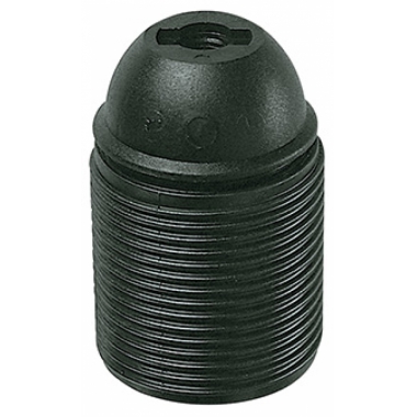 PORTALAMPADA E27 FILETTATO NERO - VIMAR 02107.S product photo Photo 01 3XL