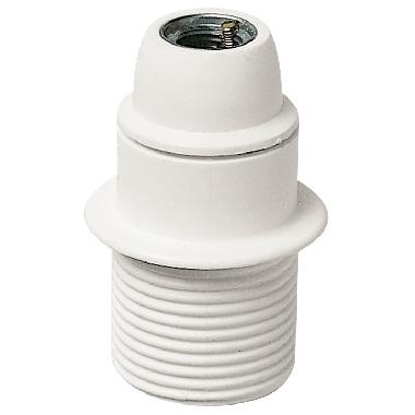 2124B – PORTALAMPADA E14 M10X1 CM/PFIL BIANCO - VIMAR 02124.B - VIMAR 02124.B product photo Photo 01 3XL