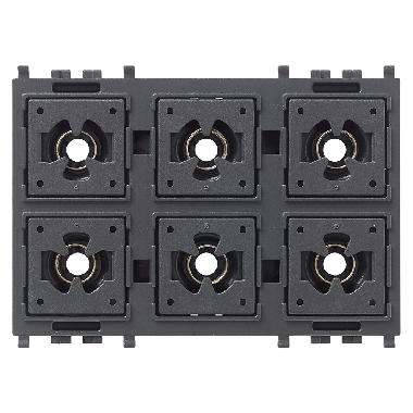 COMANDO FLAT 6 PULSANTI 1P NO 24V 3M - VIMAR 02687.AX product photo Photo 01 3XL