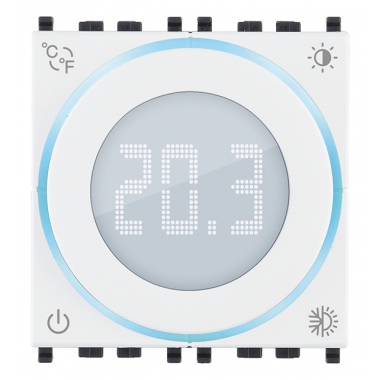 TERMOSTATO ROTELLA CONNESSO IOT2M BIANCO - VIMAR 02973.B product photo Photo 01 3XL
