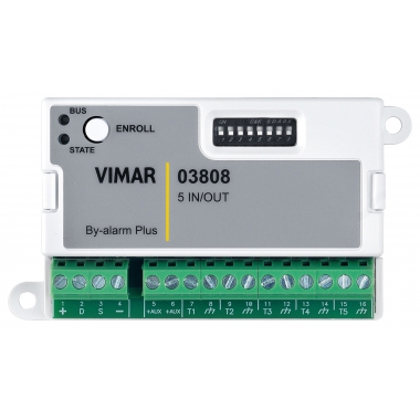 SCHEDA ESPANSIONE 5 IN/OUT BY-ALARM PLUS - VIMAR 03808 product photo Photo 01 3XL