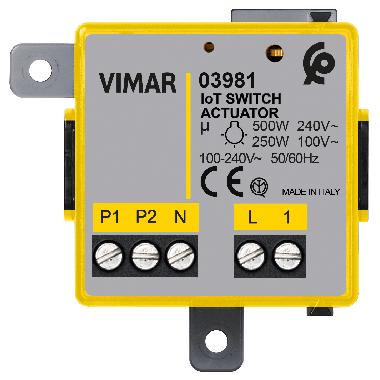 Modulo relè connesso IoT - VIMAR 03981 - VIMAR 03981 product photo Photo 01 3XL