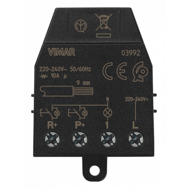 MODULO RELE AD IMPULSI CON RESET QUID 10A - VIMAR 03992 product photo Photo 01 3XL