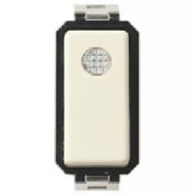 DEVIATORE 1P 10AX LUMINOSO SERIE 8000 - VIMAR 08038 product photo Photo 01 3XL